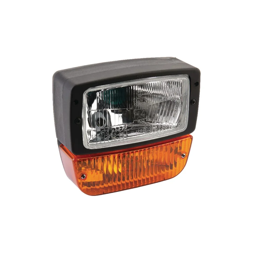 Far halogen, RH pătrat, galben/transparent, prindere cu șurub, Deutsch 6 pini, Cobo 05098100