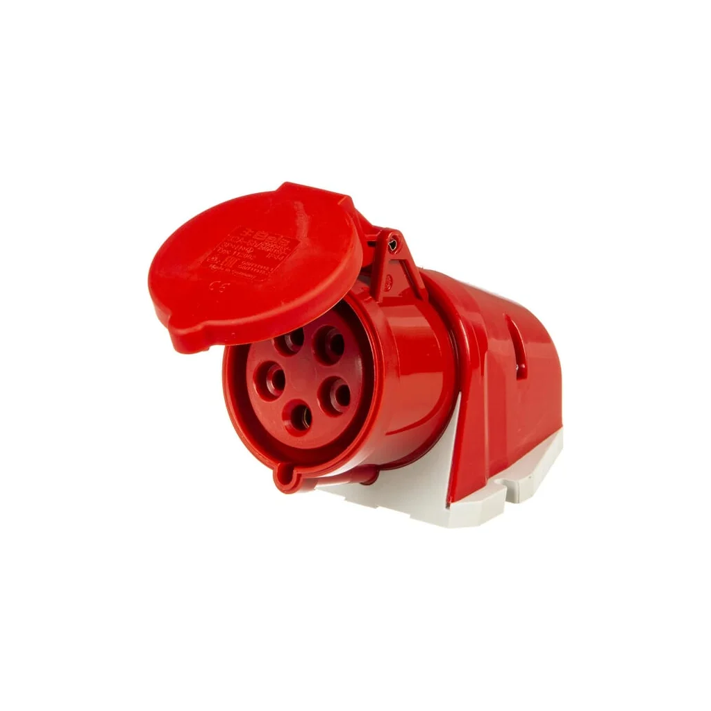 Priză perete CEE 32A 5P 400V IP44 QC 92x94 B112002