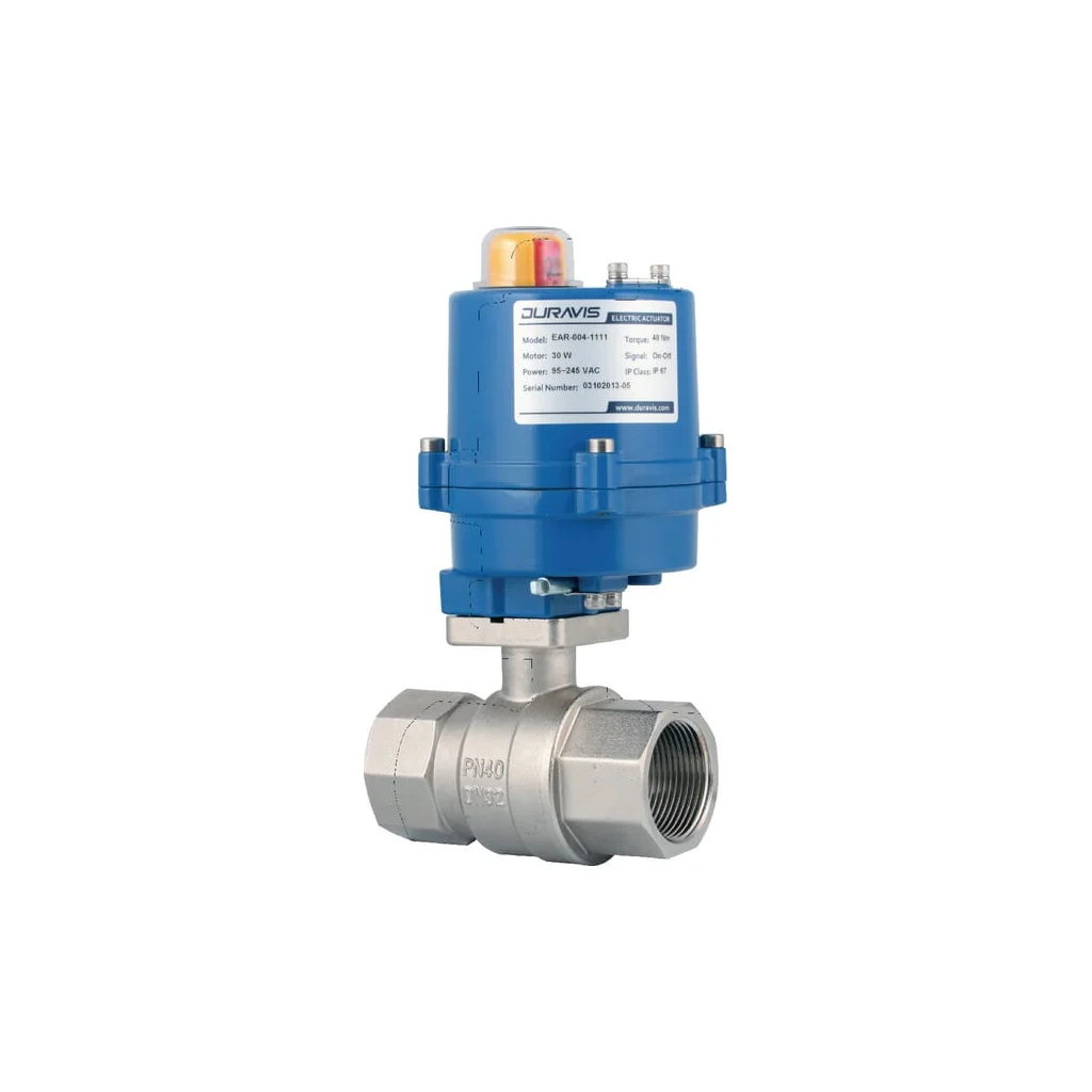 Robinet sferic 1 1/2" electric BLV040ACT
