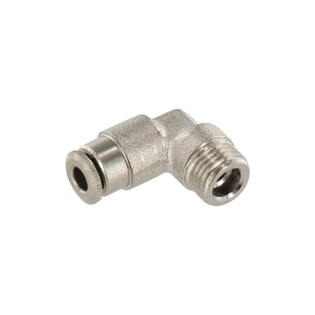 Racord cu filet și mufă 90° 4 mm CLWS4MK101