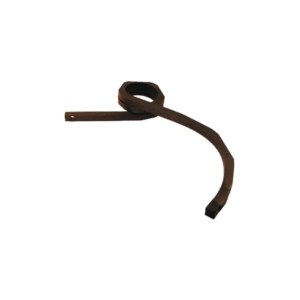 Dinte arc cultivator cu buclă profil pătrat 1" orificiu 5/8" stânga CP9852