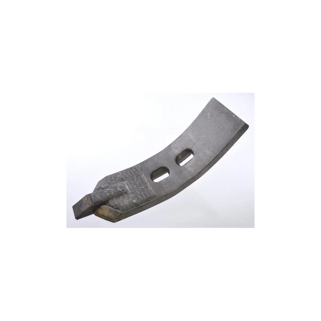 Brăzdar cultivator 354x100x20mm întărit curbat 2 orificii potrivit pentru Quivogne CP509CN