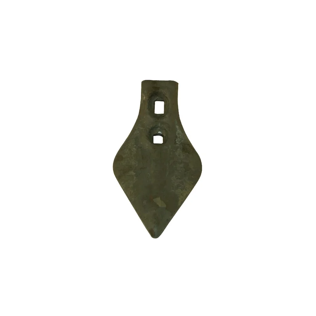 Brăzdar cultivator 235x120x9mm întărit curbat 2 orificii potrivit pentru Peecon CP001000