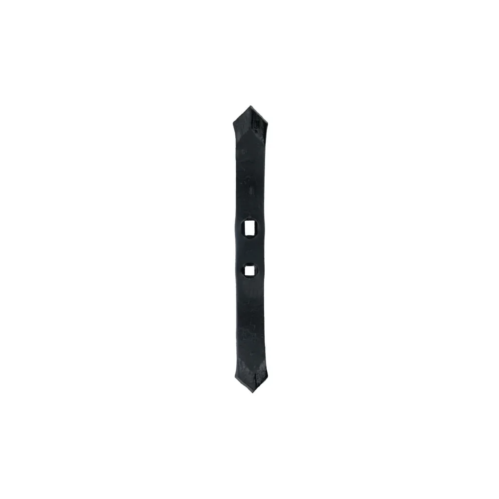 Cormană cultivator 340x40x12mm, reversibilă călită, curbată, 2 găuri CP757KR