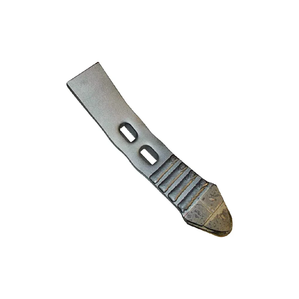 Brăzdar cultivator 382x70x20mm întărit curbat 2 orificii CP34570CN