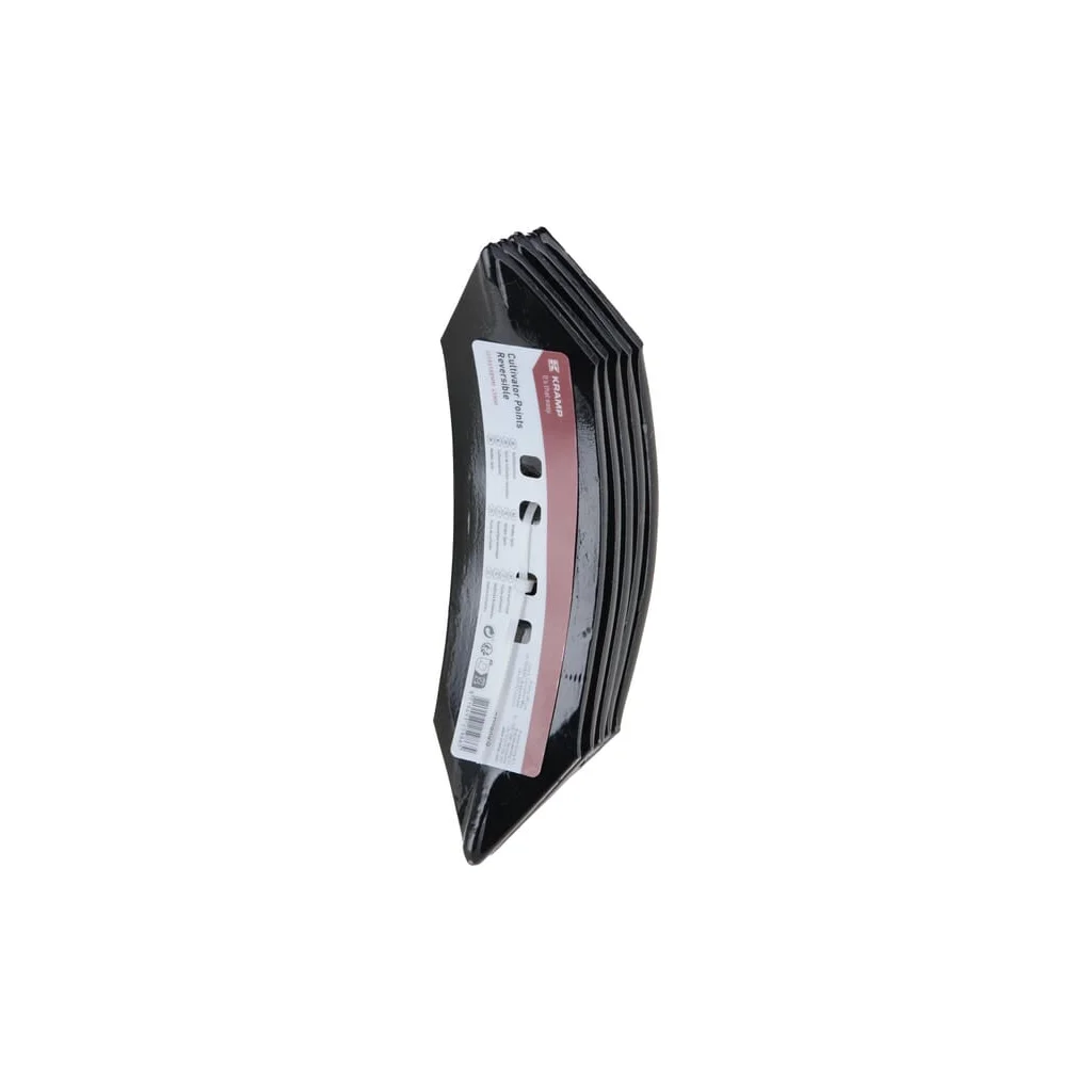 Dinte cultivator 265x65x8mm, reversibil călit, curbat, 2 găuri CP780KR
