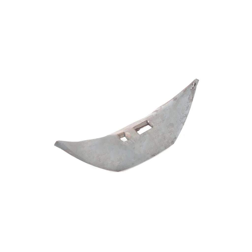Brăzdar cultivator 250x85x8mm reversibil întărit curbat 2 orificii potrivit pentru Boisselet CP0005
