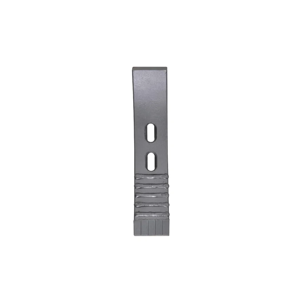 Brăzdar cultivator 382x70x20mm întărit curbat 2 orificii CP696CN