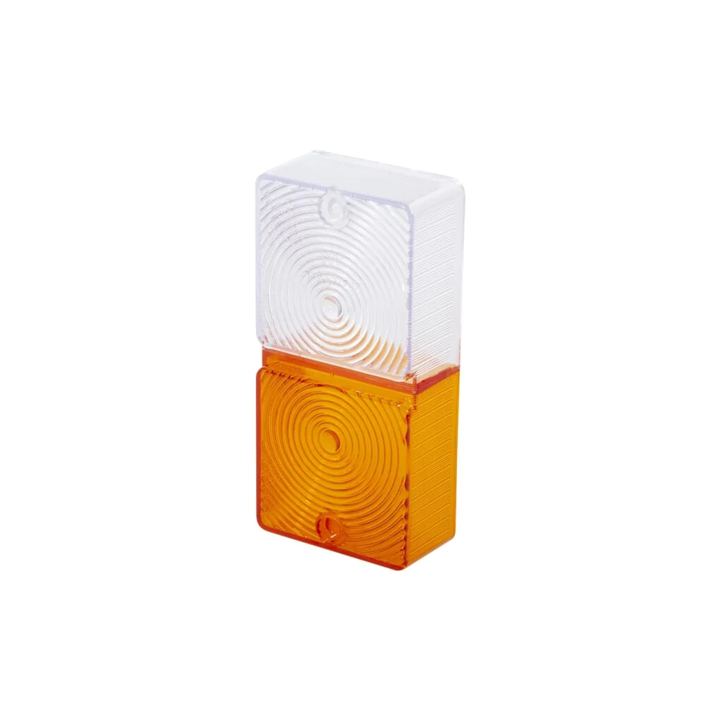 Lentilă lumină semnalizare, chihlimbar/transparent Raico D3NN13208AN