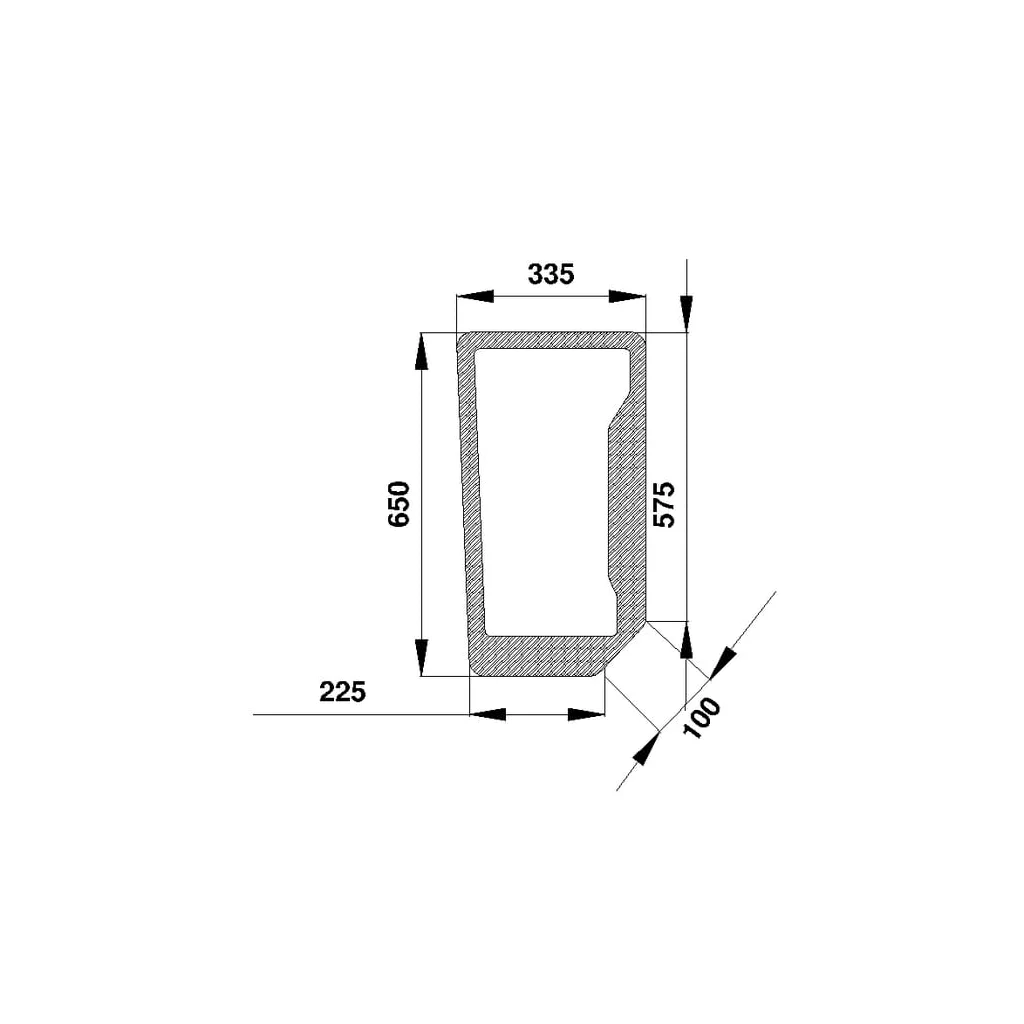 Parbriz inferior D6703