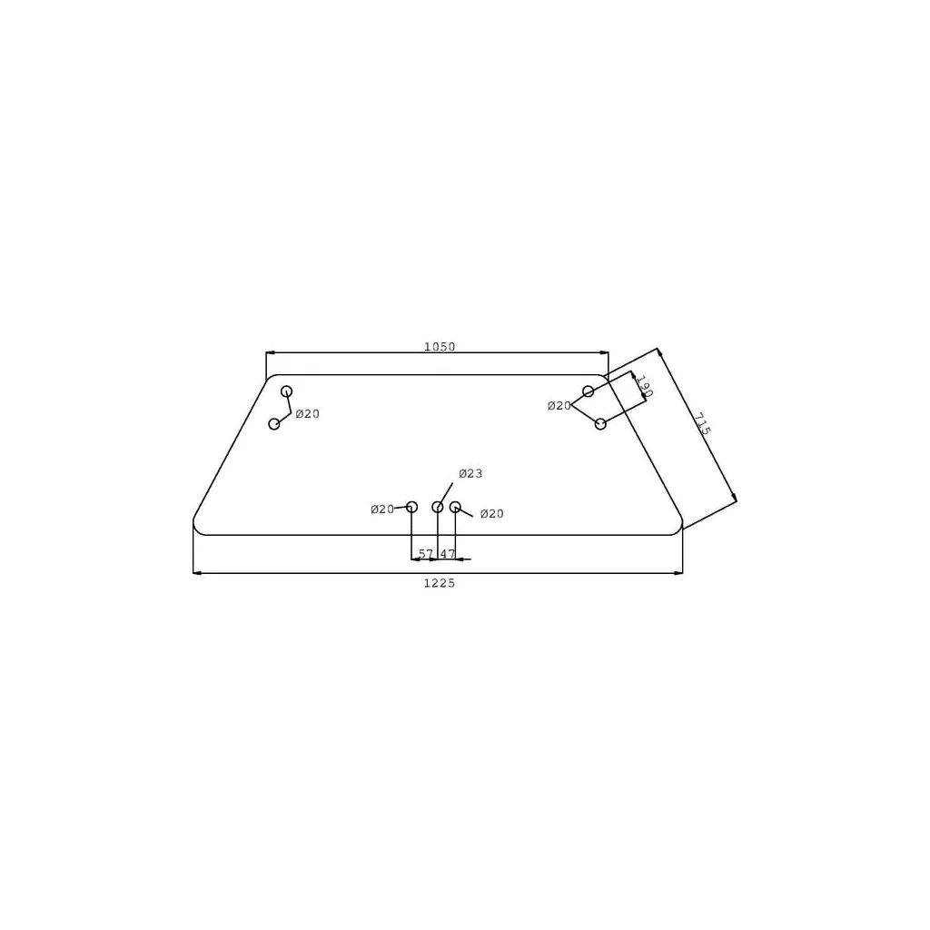 Parbriz D7722T