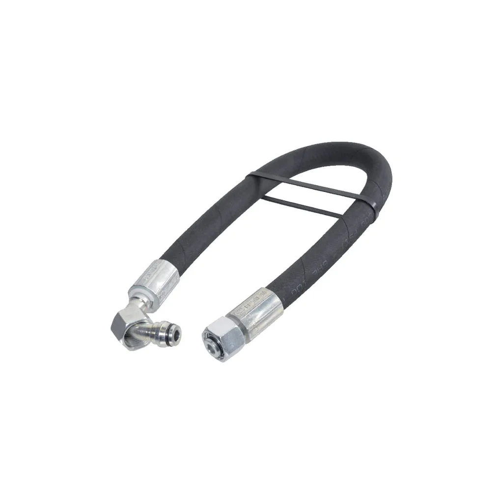 Furtun hidraulic DN10 500mm 90° complet DKLO1050090