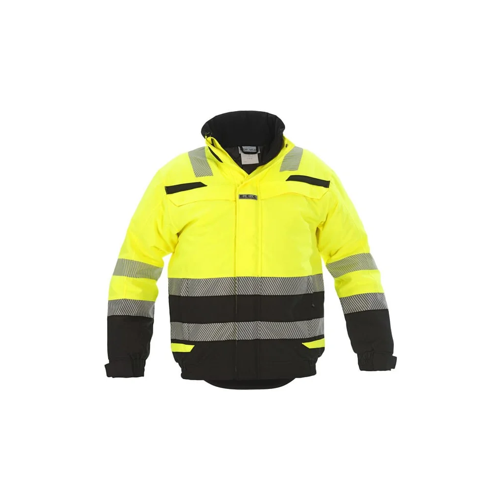 Jachetă Pilot reflectorizantă Hi-vis galbenă/neagră S EU:48 RS Line Umag Hydrowear 072396YBS
