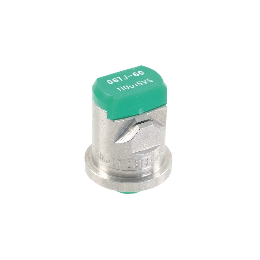Duză ventilator dublu plat DGTJ 110° 015 TeeJet, verde, din oțel inoxidabil DGTJ60110015VS
