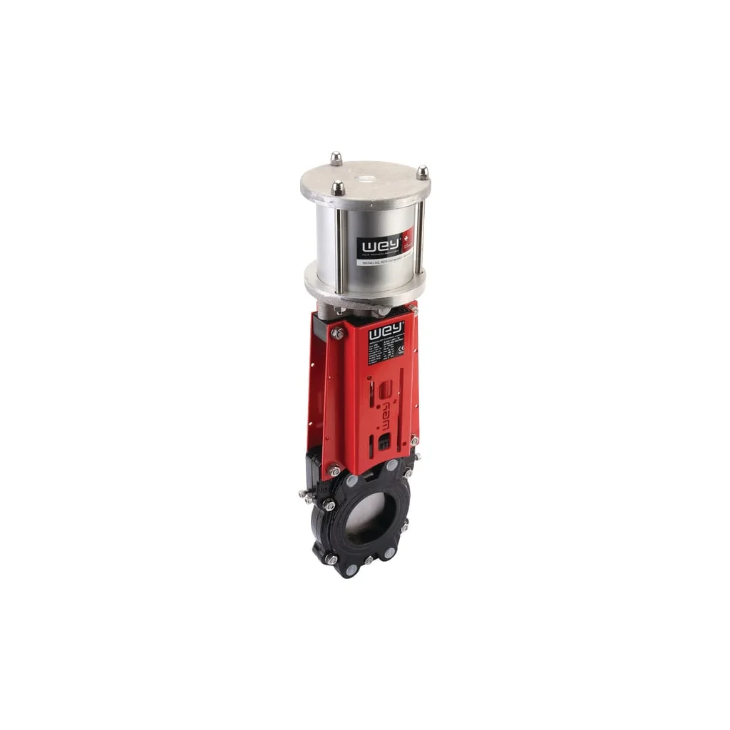 Vană cuțit pneumatică DN65 DN65VNCN