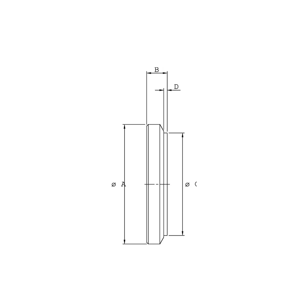 HD Capac cilindru D160 B=45mm DS3916001A