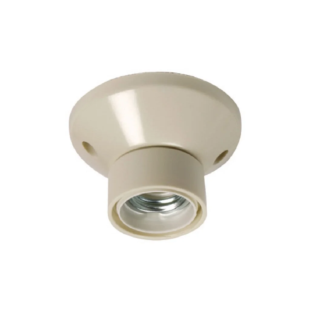 Soclu bec plafon E27 Alb EM4515811
