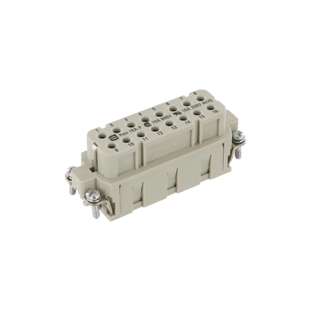 Insert A, Mufă 16P Sertizare 1-16 09200163101