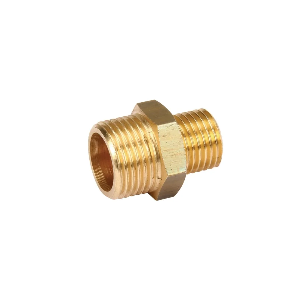Niplu din alamă 2xM 1/2" x 3/8" FG2451238MS