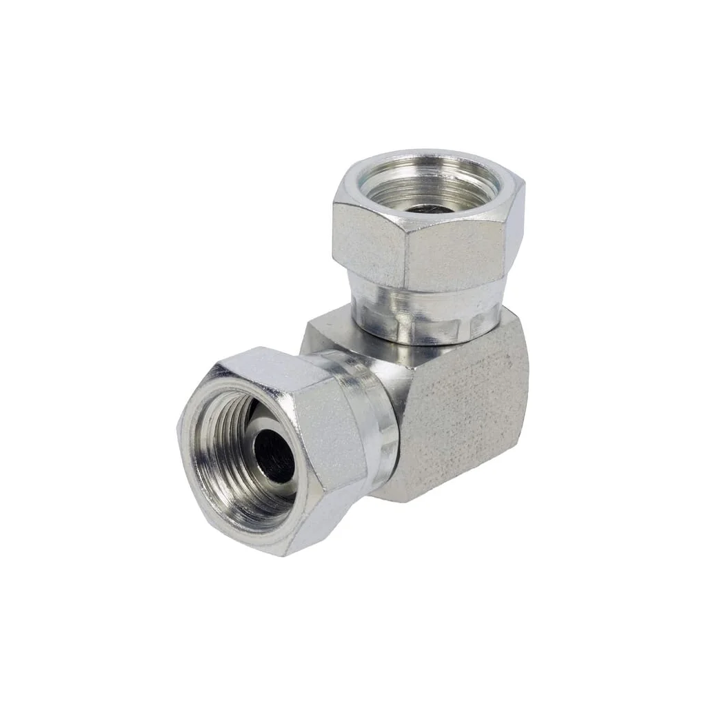 Racord cot 90° compact mamă/mamă 3/8" BSP FF9006K