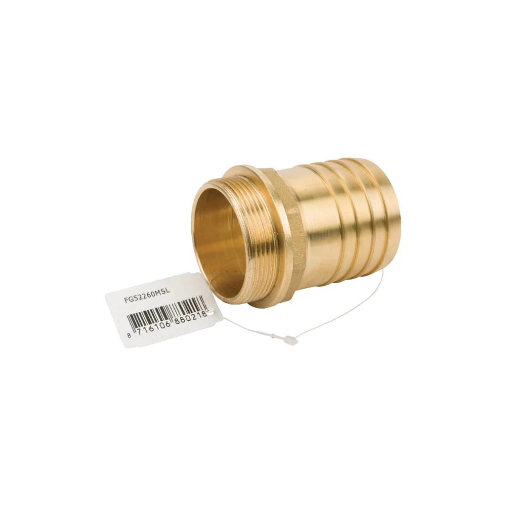 Racord pentru furtun din alamă 60mm x M 2" FG52260MSL