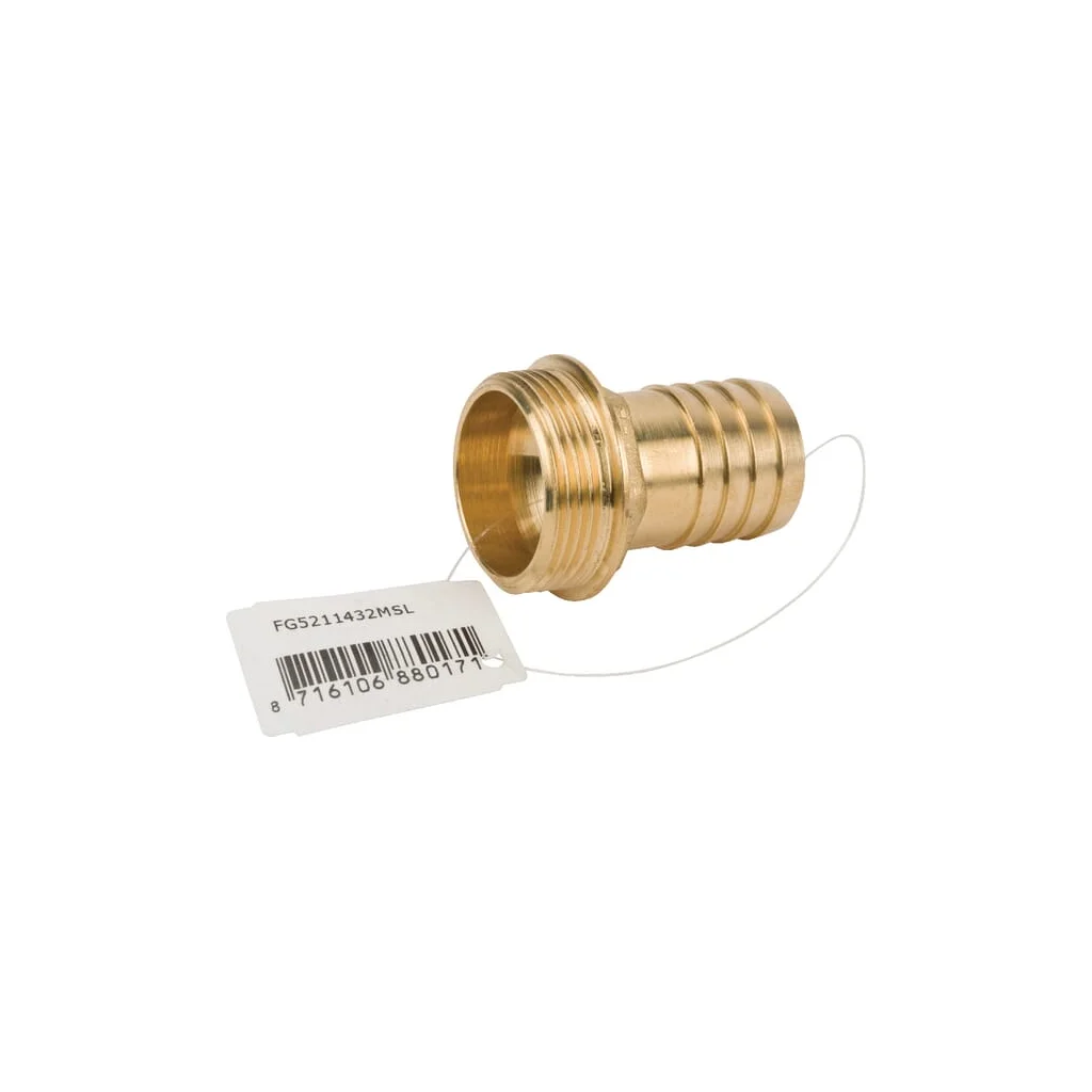 Racord pentru furtun din alamă 32mm x M 1 1/4" FG5211432MSL