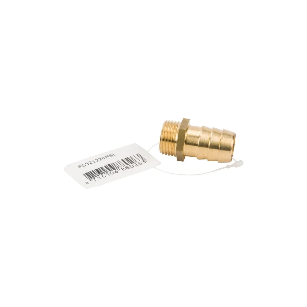 Racord pentru furtun din alamă 20mm x M 1/2" FG521220MSL