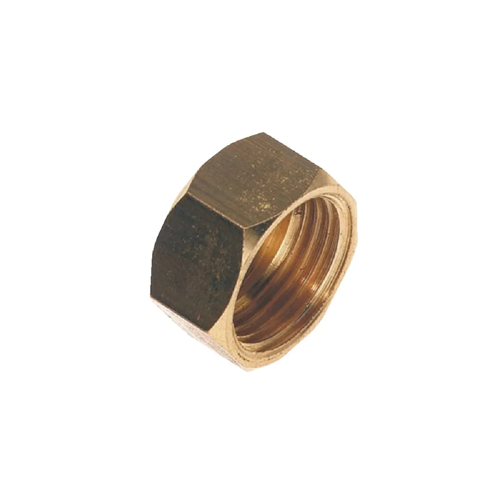 Capac hexagonal din alamă F 1/2" FG30012MS