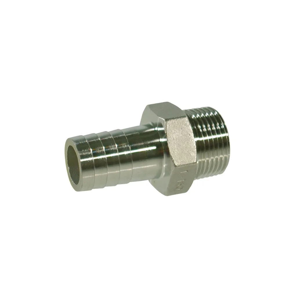 Racord furtun S.S. 19mm x M 1" FGSPI191RVS