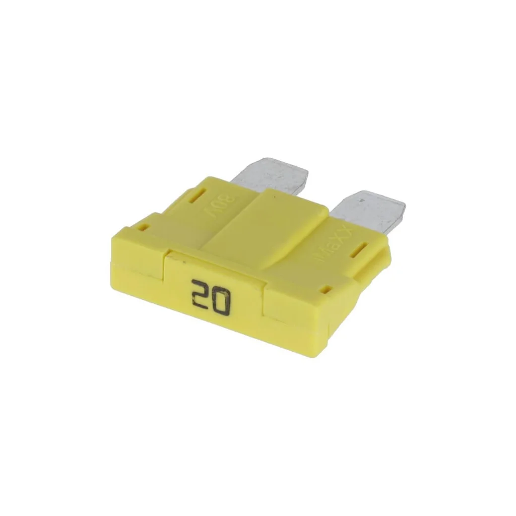 Siguranță standard tip lamă 80V 20A galben pachet 10x FS1820KR