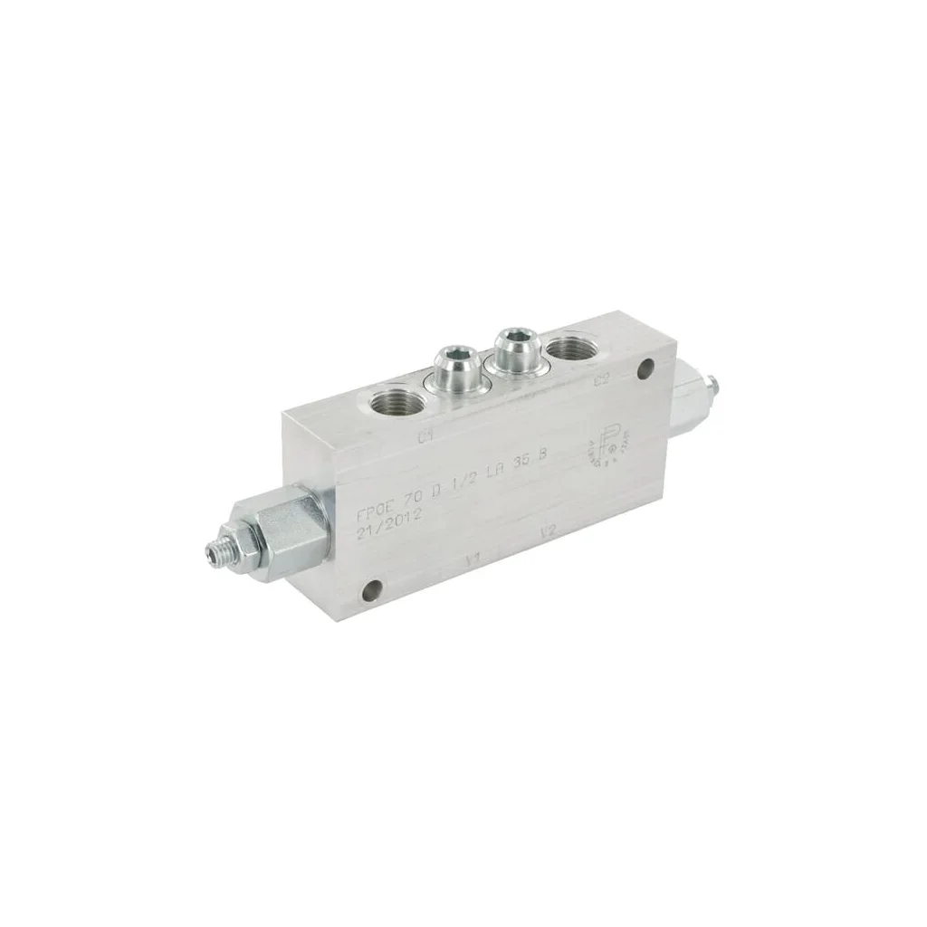 Supapă dublă de contrabalans 1/2" FPOE70D12LA35B