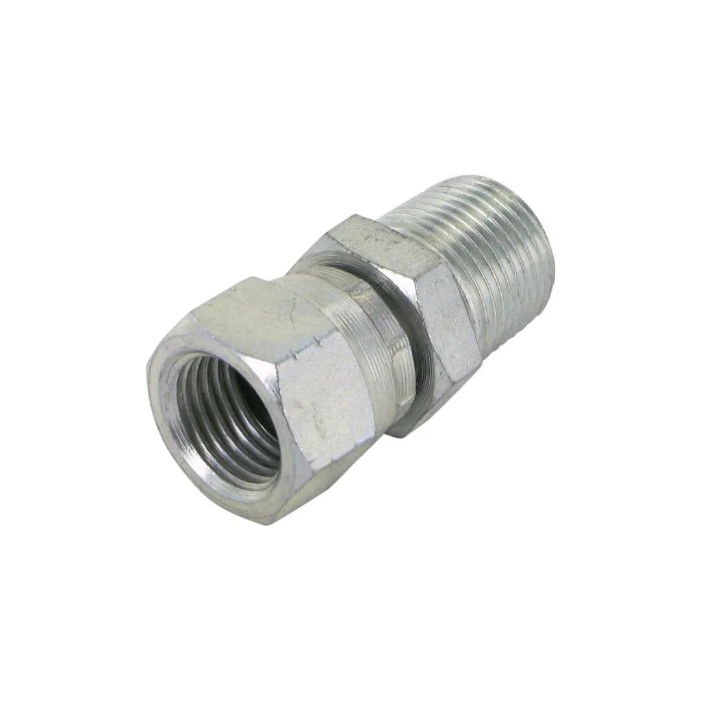 Adaptor de reducere cu hexagonal, 9/16 JIC x 3/8 BSPT FMUBTV0906