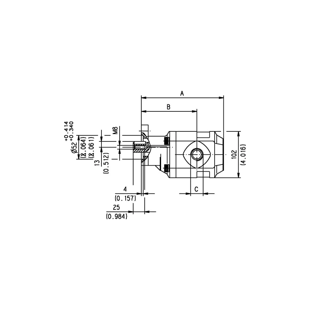 Pompă FP2040B0-43T0-LGE/GE-N FP2040B