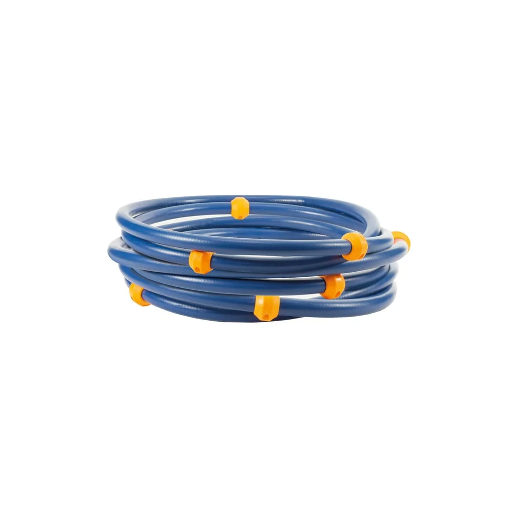 Furtun de înaltă presiune 25m 2SC DN10 albastru filet tată 3/8", cu bile glisante HD103825SB