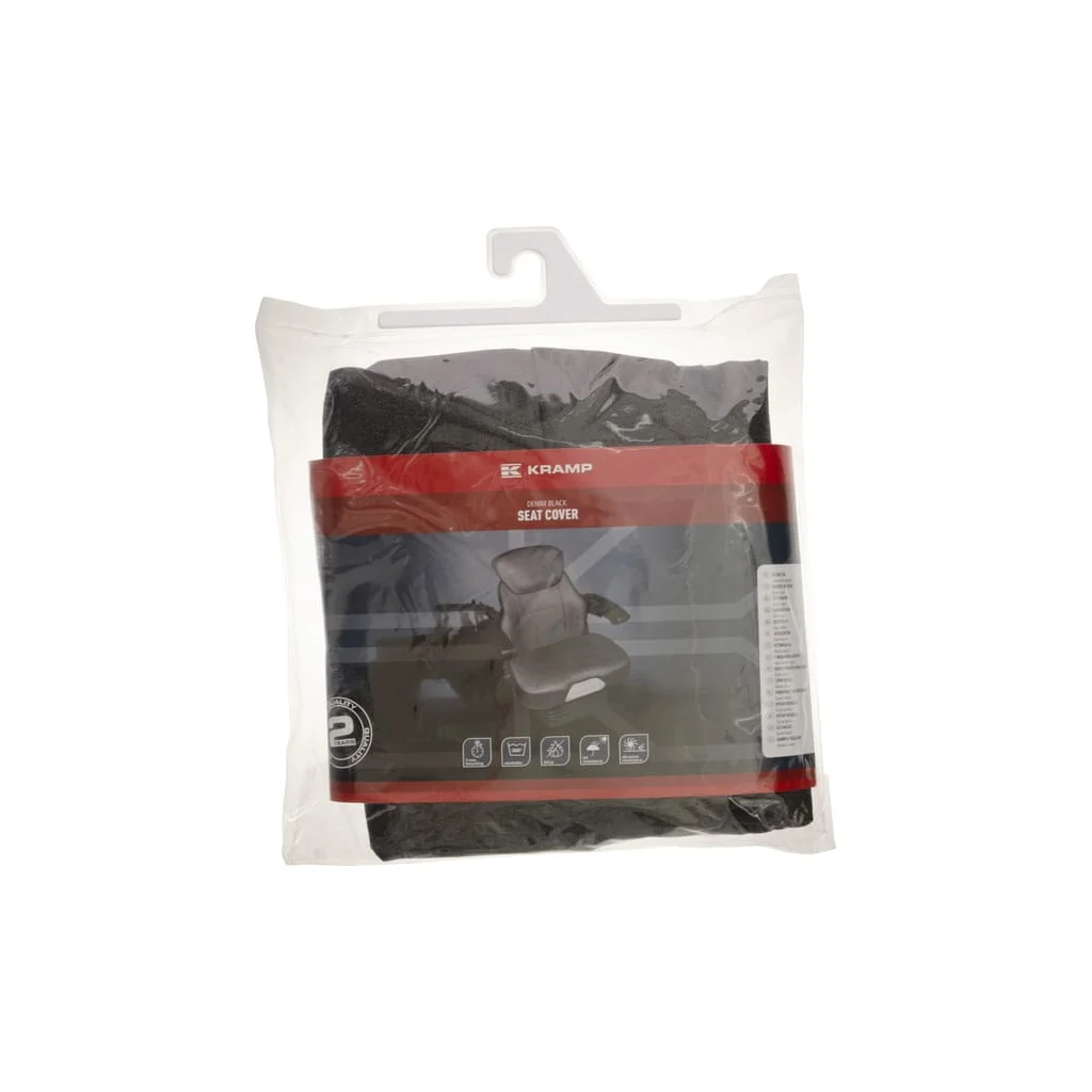 Husă scaun material textil neagră potrivită pentru Grammer I20045KR