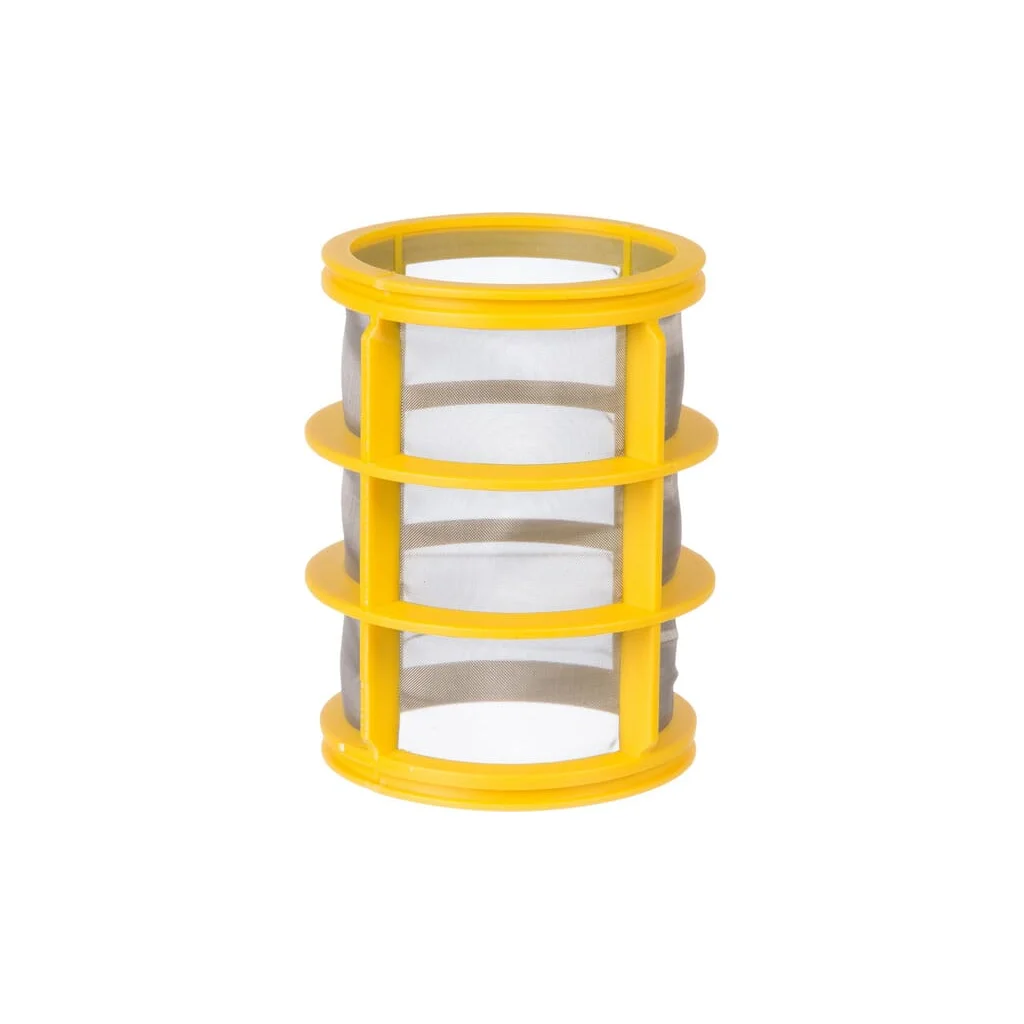 Inserție filtru de 80 de ochiuri plasă galbenă cu O-ringuri K00100035