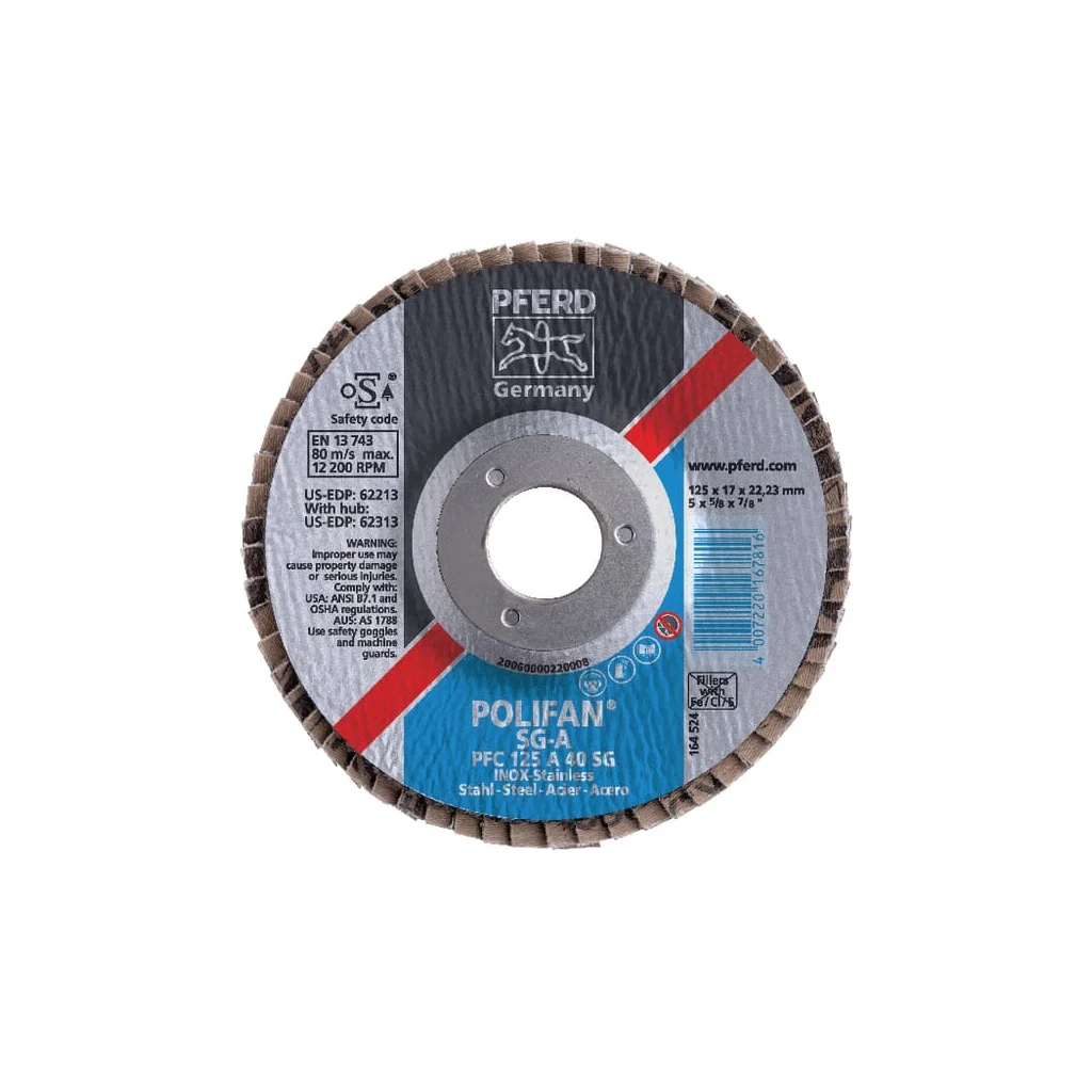 Disc de șlefuire evantai 125mm K80 K125K80