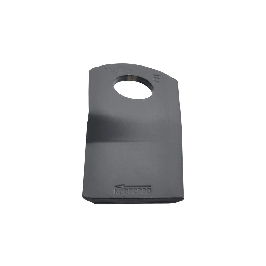 Lamă cositoare dreapta 105x47x4mm orificiu 20,5mm pachet 25 buc. potrivită pentru Kuhn K6802980