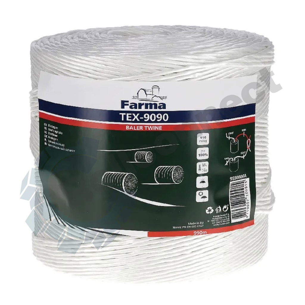 Sfoarǎ de balotat 130m / kg 1170m Tex - 770