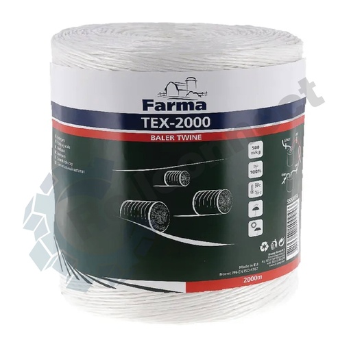 Sfoarǎ balotat 500m/kg 2000m Tex-2000