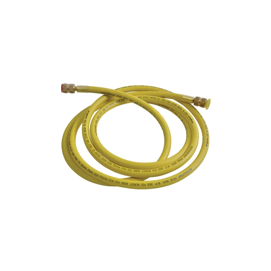 Furtun de presiune 1/4" IG 2,43m galben KL091104