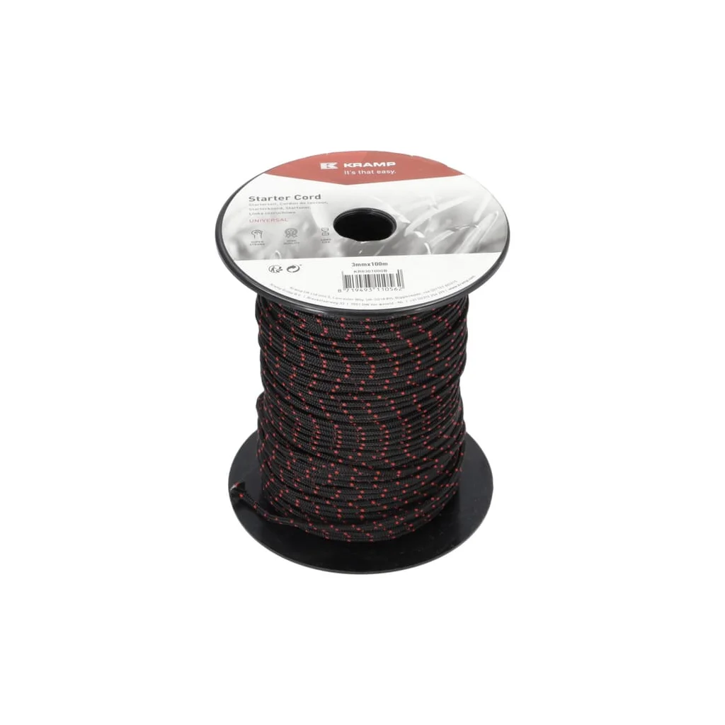 Cablu demaror, 3,0mmx100m, negru KR0301000B