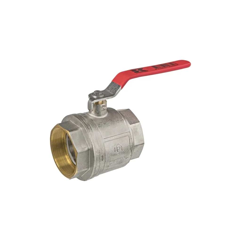 Robinet cu bilă BSP 2x mamă 3", mâner oțel inoxidabil KS3FKR