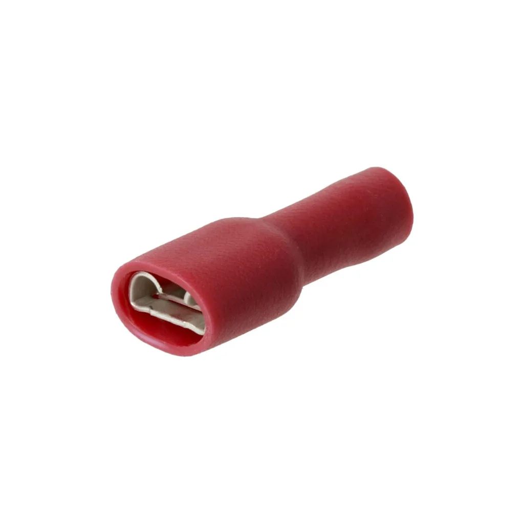 Lamă terminal femelă, roșu, 0,5-1mm² 6,4x0,8mm (100x) LA9150CKR