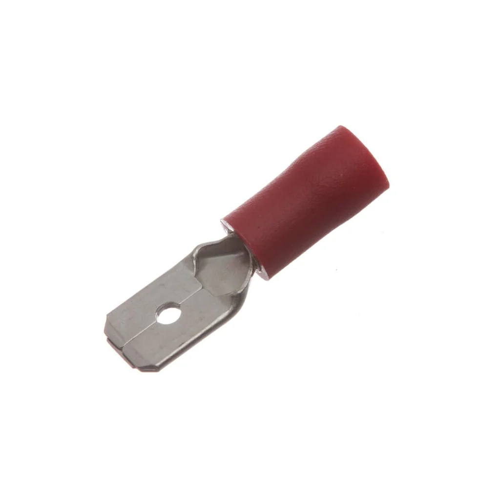 Lamă terminal masculin, roșu, 0.5-1mm² 6.3x0.8mm (100x) LA9140CKR
