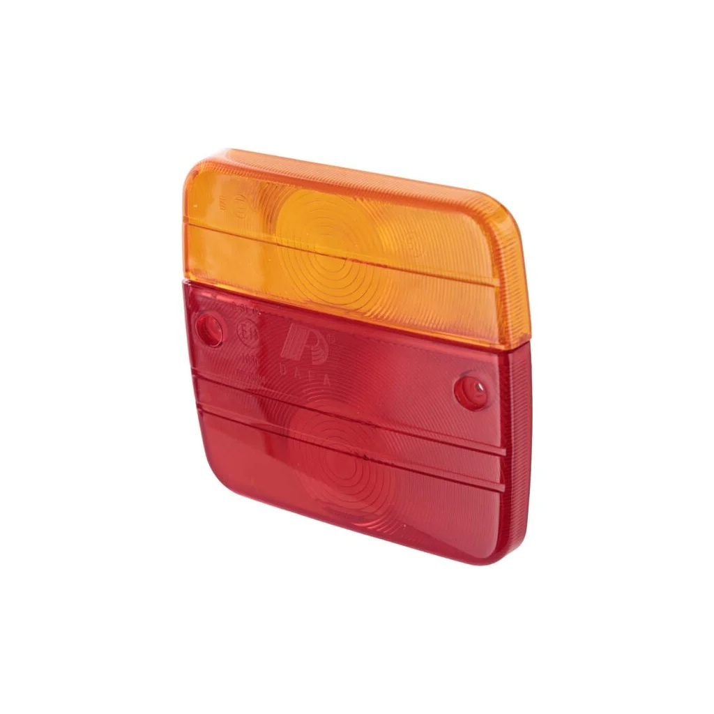 Lentilă semnalizare, chihlimbar/roșu, pătrată 100x95mm stânga/dreapta/spate LA99270KR