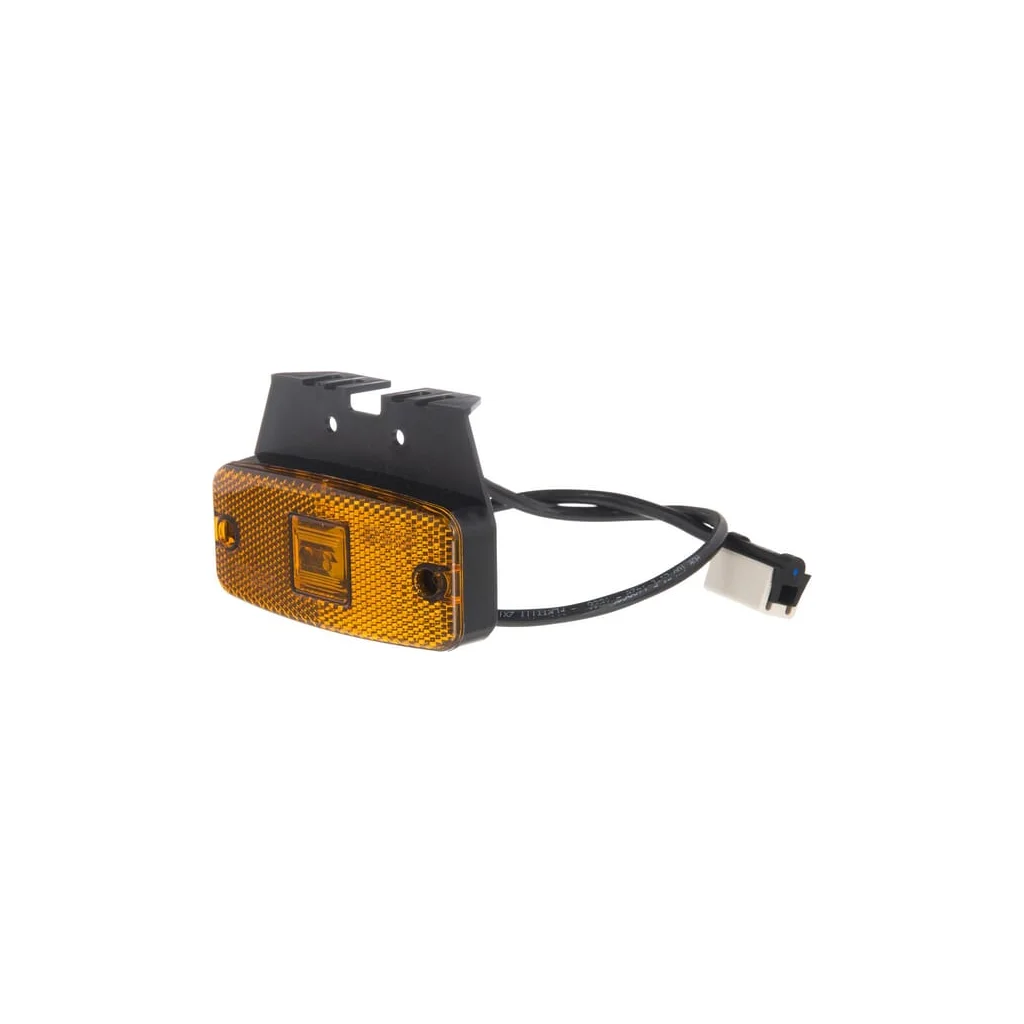 Lampă de poziție laterală dreptunghiulară mufă Jaeger cu suport LED 12-24V LA30129