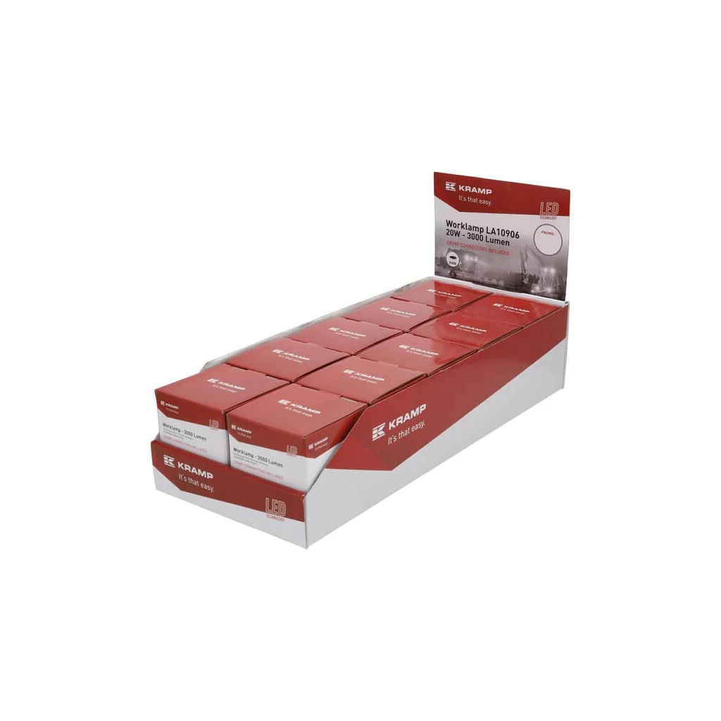 Lampă de lucru LED, 20W, 3000lm LA10906BOX