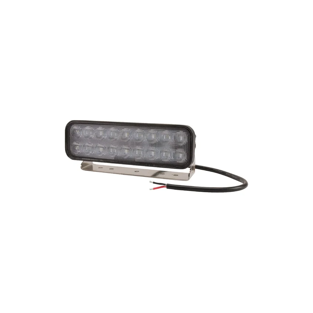 Lampă de lucru LED 54W 3960lm dreptunghiulară 10/30V 180x55x38mm tip flood LA10049