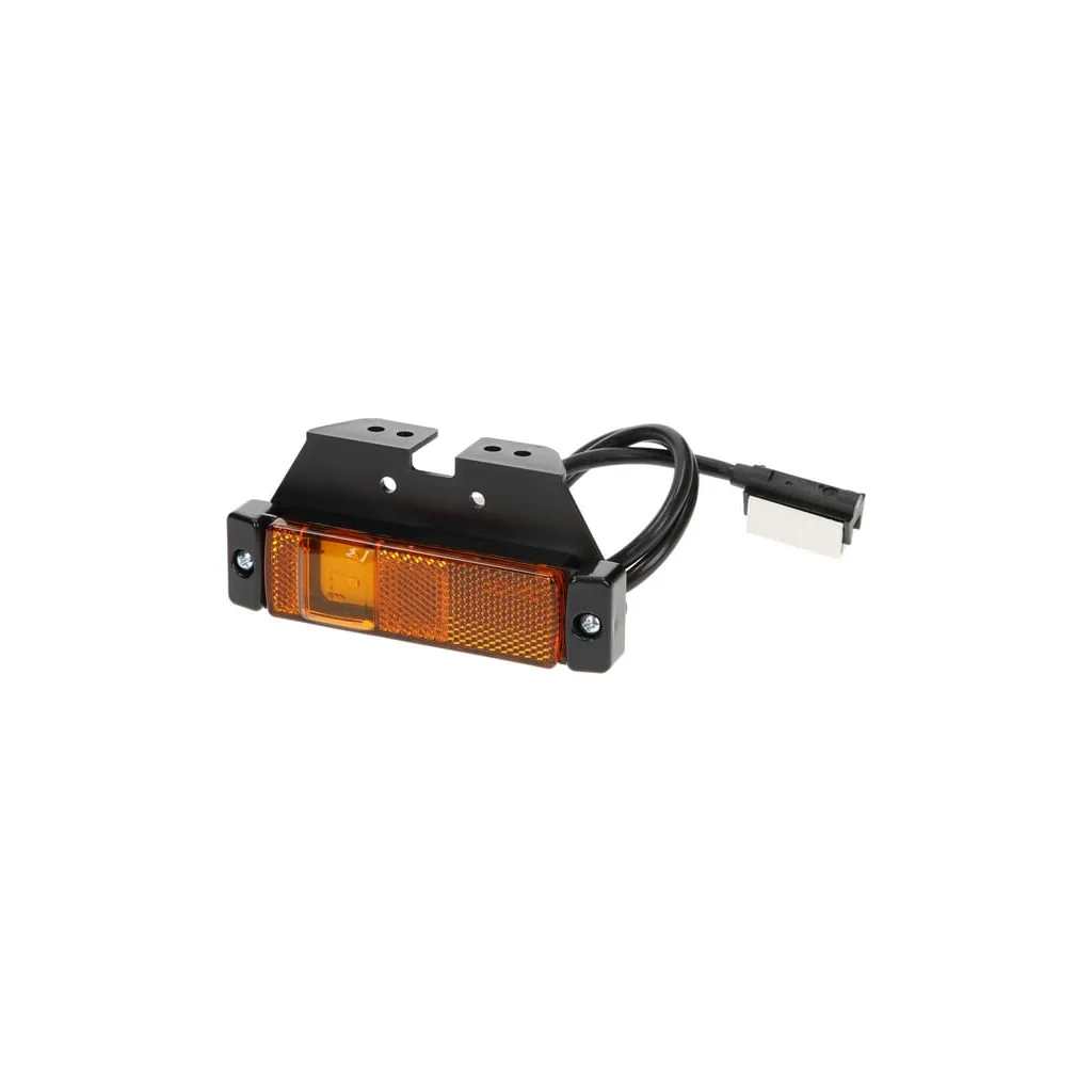 Lampă de poziție laterală dreptunghiulară mufă Jaeger cu suport LED 12-24V LA30132